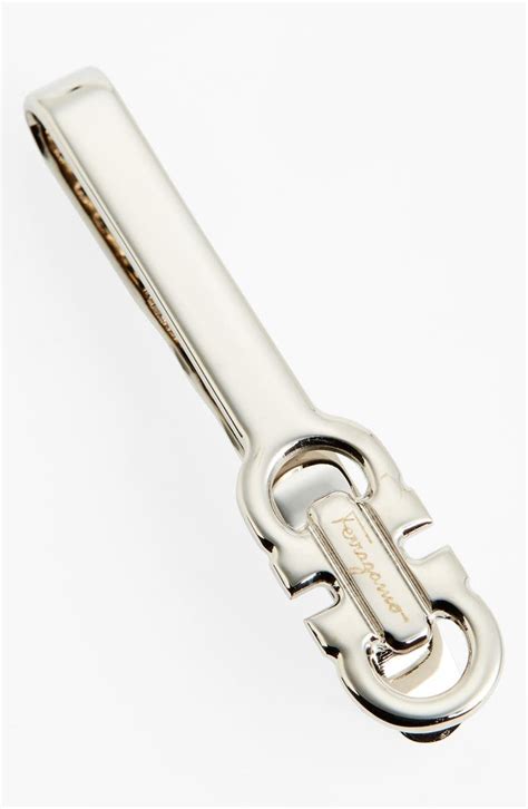 salvatore ferragamo tie bar